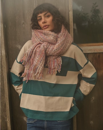 FatFace Ruby Stripe Rugby Top