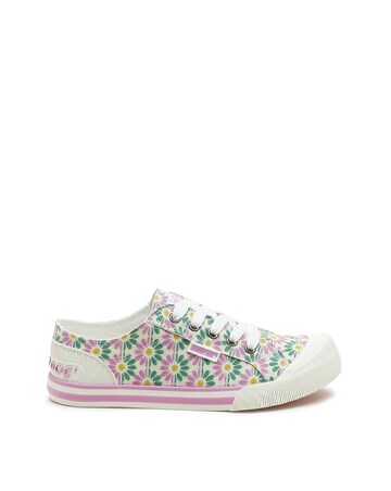 Rocket Dog Jazzin Lace Up Canvas Trainers
