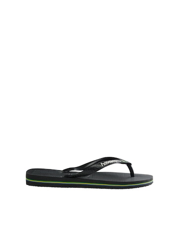 Havaianas Basil Logo Flip Flops - Green