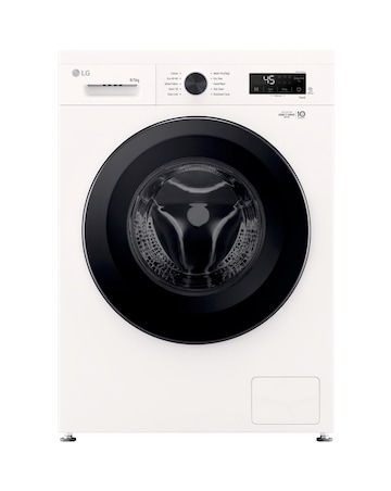 LG X10 W4X1085NWK 8kg/5kg 1400 Spin Washer Dryer - White