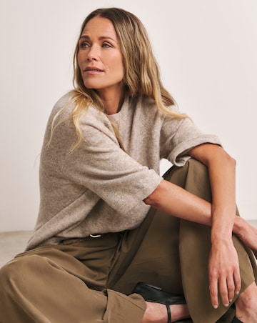 Anthology Knitted Short Sleeve Jumper