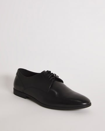 Formal Leather Derby Wide