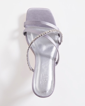 Joanna Hope Diamante Crossover Heel - Wide Fit (E)