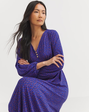 Julipa Button Front Midi Dress