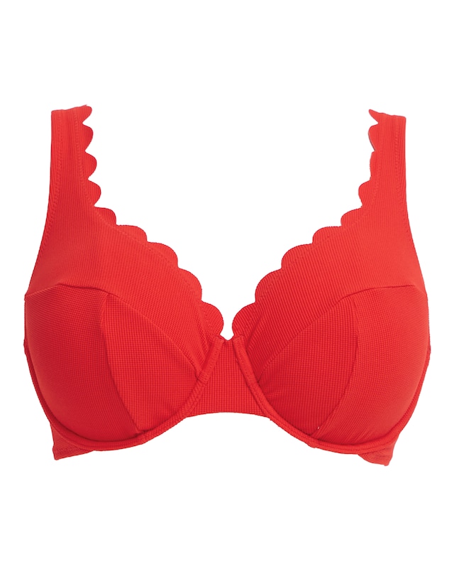 MAGISCULPT Contour Me Scalloped Edge Underwired Bikini Top