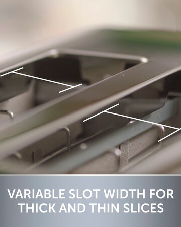 Breville VTT968 High Gloss 2 Slot Grey Toaster