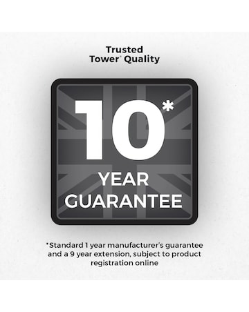 Tower 40L Recycling Pedal Bin Cream