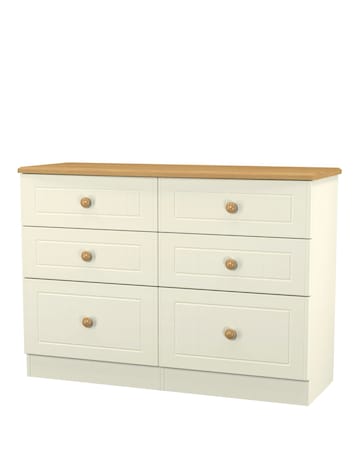 Frances Ready Assembled 6 Drawer Chest