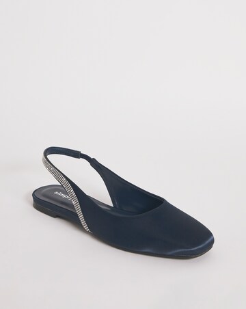 Grace Diamante Detail Shoes Wide E Fit