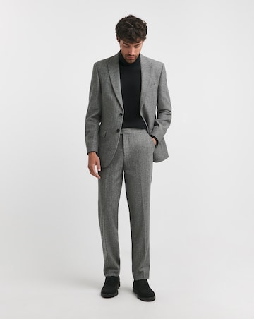 Herringbone Tweed Reg Fit Trouser
