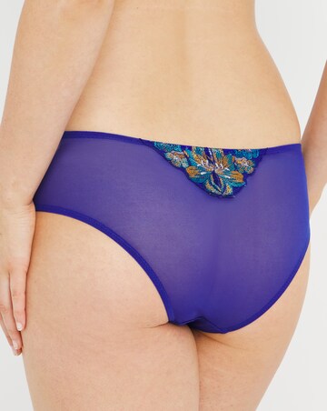 Contemporary Embroidery Midi Brief