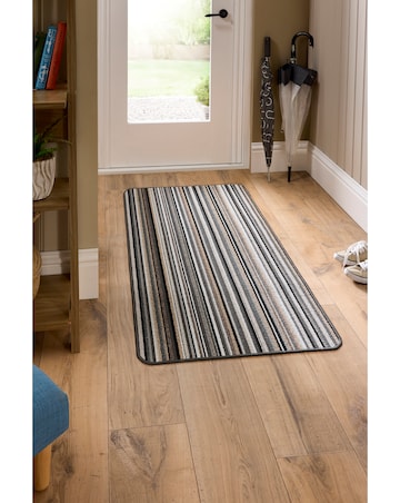 My Mat Candy Multi Stripe Washable Runner