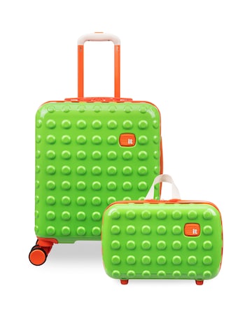 IT Luggage Bobble-Bloc Kids 2pc Suitcase Set