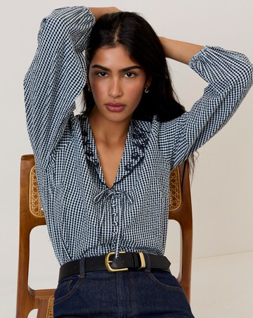 Nobody's Child Isla Seersucker Blouse