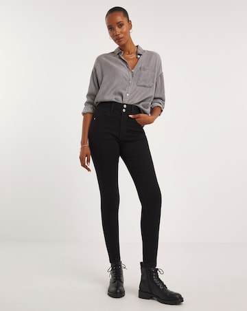 MAGISCULPT Black Skinny Leg Jeans