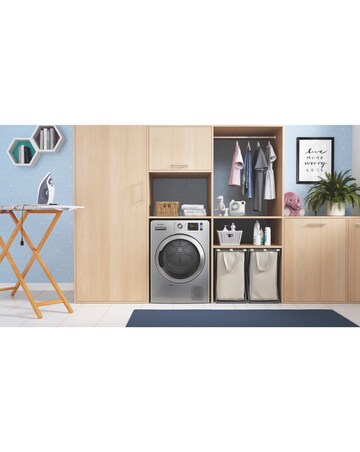 Indesit YTM1192SS X UK 9kg Heat Pump Tumble Dryer - Silver