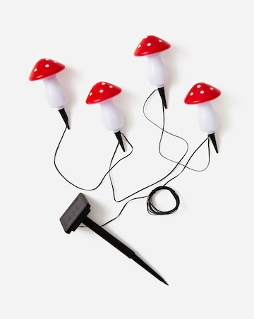 Fairy Mushroom Stake Lights - Set of 4