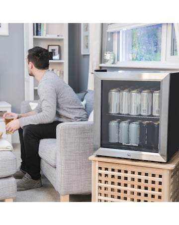 Russell Hobbs RHGWC3SS-C-LCK Beverage Cooler with Lock - Stainless Steel