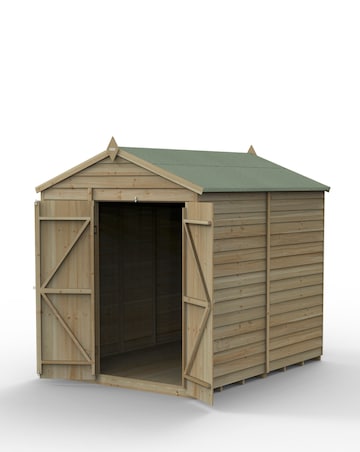 4LIFE Apex Shed 6x8 - Double Door - No Window (Home Delivery)