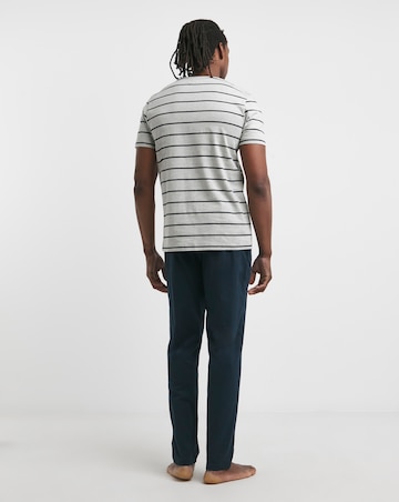 Stripe Jersey Pyjama Set