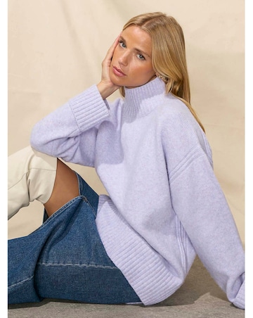 Ro&Zo Turn Back Cuff Jumper