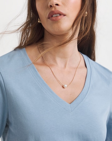 Pure Cotton 3 Pack The V Neck T-Shirts