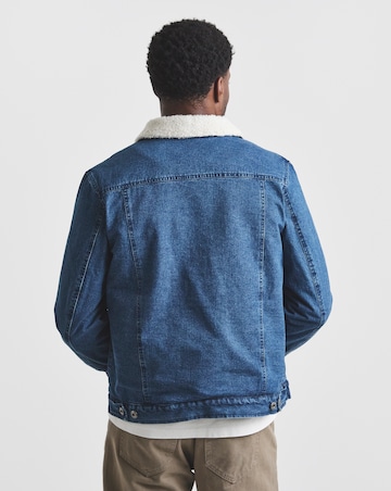 Union Borg Lined Denim Jacket