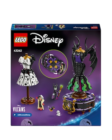 LEGO Disney Villains Maleficent's and Cruella De Vil's Dresses Kit 43262