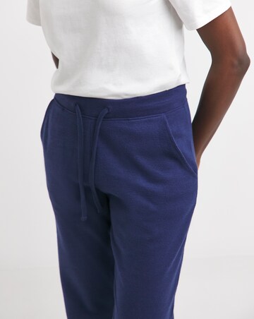 Navy Cosy Cuffed Joggers