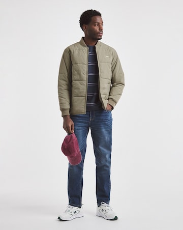 Union Square Quilt Liner Jacket- Green