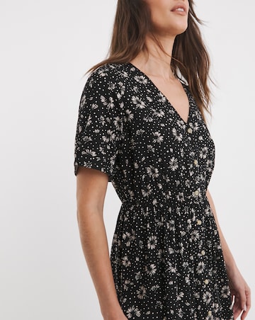 Easy Button Through Dress