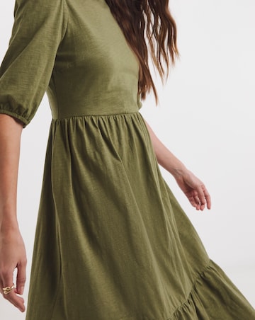 Jersey Smock Dress