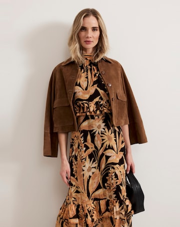 Phase Eight Alma Printed Double Layer Dress