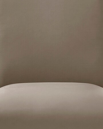 Ava Faux Leather Pair of Dining Chairs