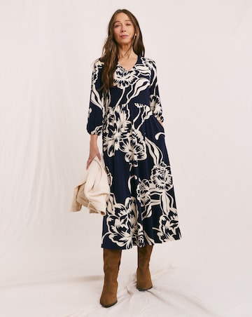 Julipa Printed Jersey Midi Dress