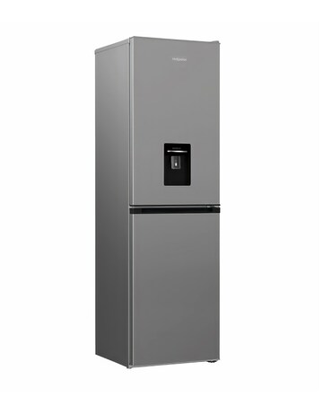 Hotpoint HPKH 1261W S5UK No Frost 50/50 Fridge Freezer w Water Dispenser- Silver