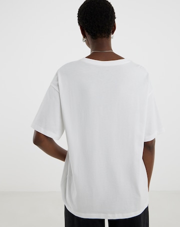 White Bow Christmas T-Shirt