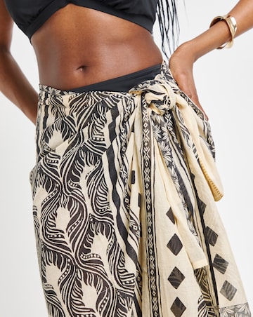 JD Williams Border Print Sarong