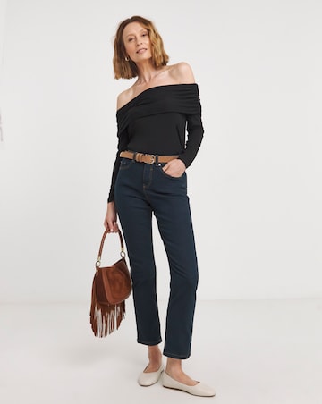 Joe Browns Black Bardot Jersey Top