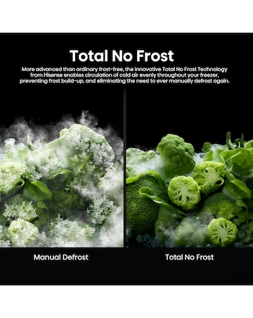 Hisense KitchenFit RQ768N4GBE Multi-Door Fridge Freezer - Black