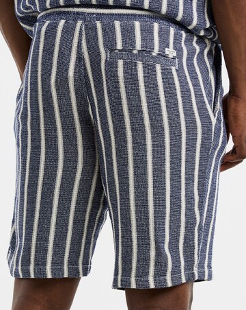 Jack & Jones Coba Stripe Short - Blue