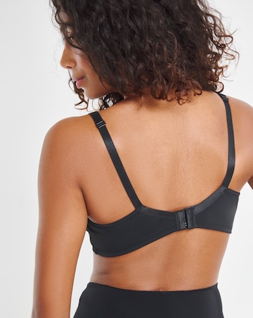 Pretty Secrets (2 Pack) Flora Non Wired Bras (B-F) Black/White