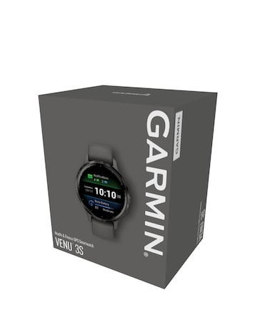 Garmin Venu 3S 41mm Smartwatch - Pebble Grey & Slate with Silicone Band