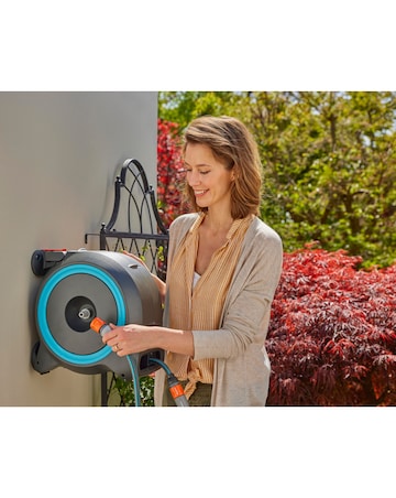 Gardena Wall-Mounted Dual Hose Box 25m