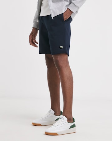 Lacoste Croc Logo Sweat Short - Navy