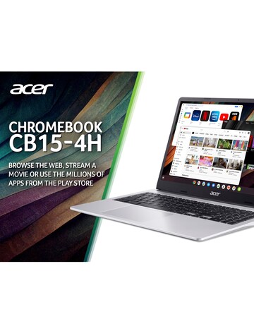 Acer 315 Touch Intel Pentium 4GB/128GB 15.6in FHD Chromebook - Silver