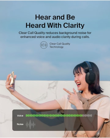 Belkin SoundForm Surround Wireless Over-Ear Headphones - Black