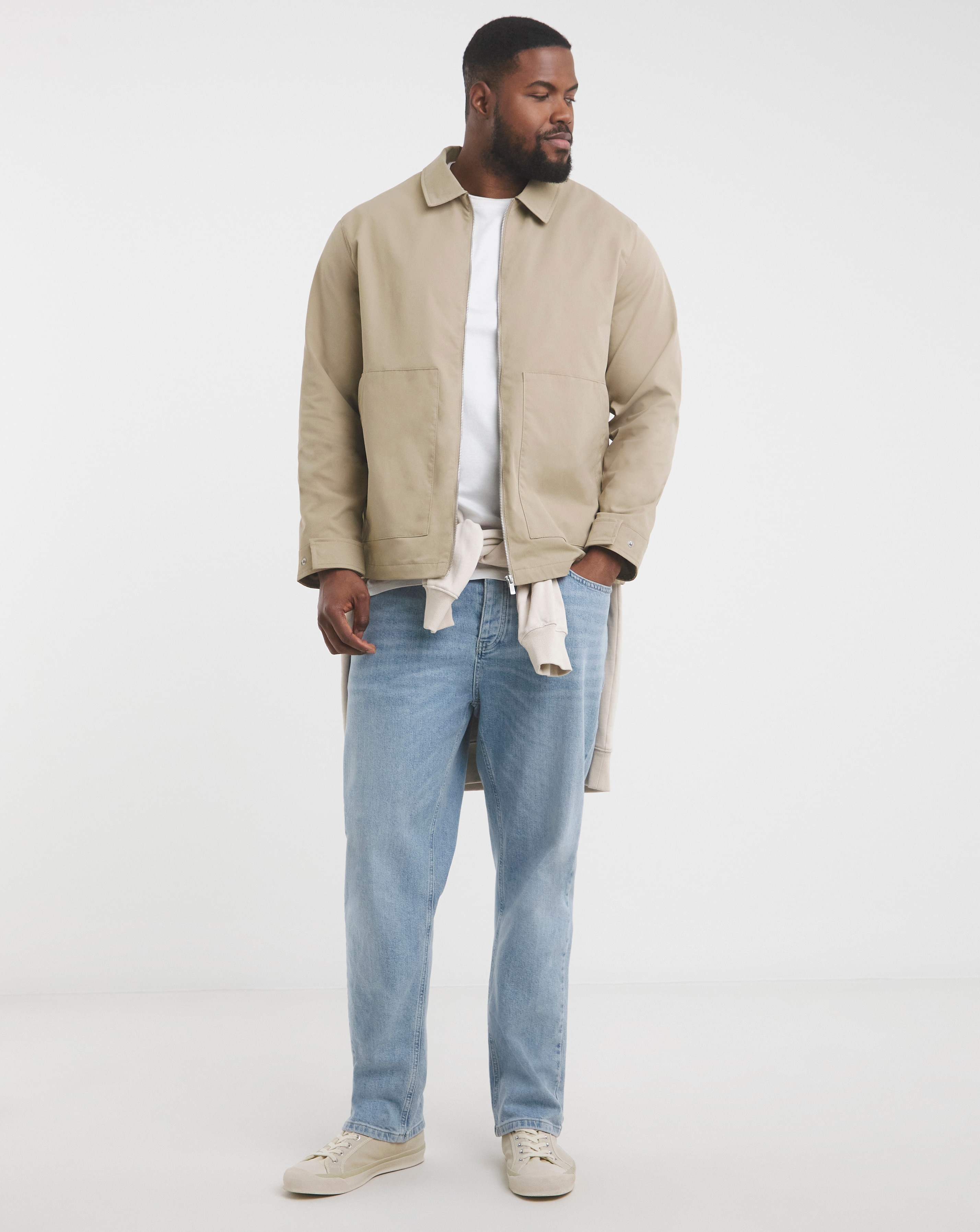 Jack & Jones Winson Worker Jacket - Corriander | JD Williams