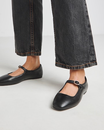 Virginia Mary Jane Flat Shoes - Extra Wide Fit (EEE)