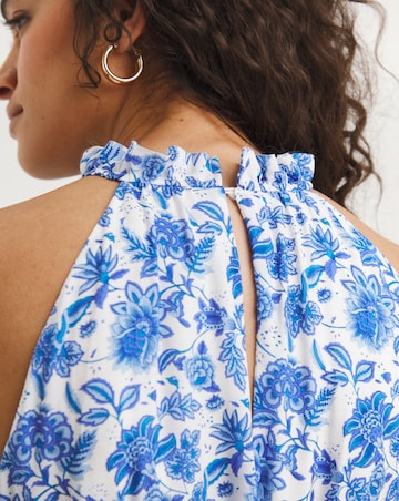 French Connection Costte Print Midaxi Dress